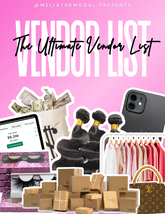 The Ultimate Vendor List